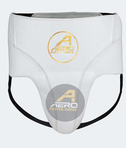 Secure Fit Premium Leather <b>Groin</b> <b>Guard</b> Cup Training Gear for Martial Arts <b>MMA</b> Kickboxing Boxing Protection - Product Image 1