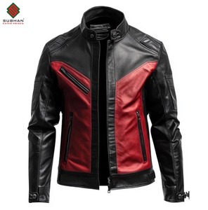 Chaqueta Bomber Clásica Americana de los 90, Estilo Casual, para Invierno, Cierre de Cremallera de Cuero Hecho a Mano, Servicio OEM - Product Image 6