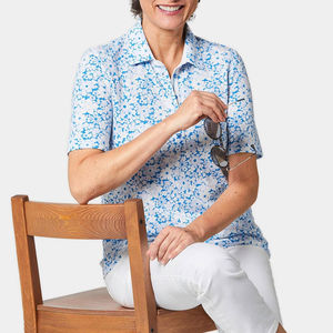 Polos de sublimación para mujer a la venta en línea 2025 nueva moda de manga corta para mujer último Polo sublimado - Product Image 3