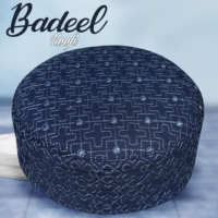 Topi Kufi Islami Bordir Badeel untuk Pria, Topi Sholat Musim Gugur, Logo Kustom, Produsen Grosir