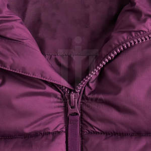 Veste à bulles chaude d'hiver de haute qualité personnalisée par OEM pour hommes avec col montant et logo avant - Product Image 6