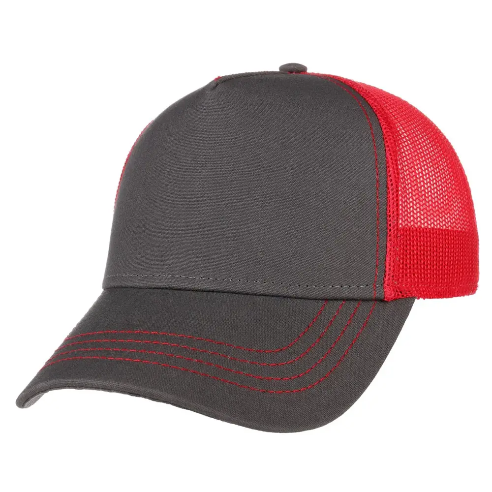 Custom Logo Bulk New Fashion Design Plain embroidery baseball cap 5 panel trucker Mesh hats cap