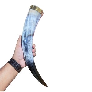 Hấp dẫn giá New loại cà phê Mug gốm uống sừng Mug Viking uống trà và hot chất lỏng trống thăng hoa DIY - Product Image 2