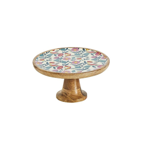 India Handicraft Manufacturer & Wholesaler Rustic <b>Wood</b> <b>Cake</b> Stand Cup <b>Cake</b> Display Stand with Handmade Polished - Product Image 2