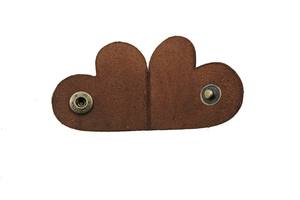 Étui pour écouteurs en cuir véritable 100% personnalisé par le fabricant exclusif, enrouleur pour écouteurs, support pour écouteurs, étui pour écouteurs - Product Image 3