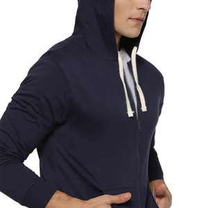 Fermeture à glissière de haute qualité meilleure qualité hommes sweat à capuche à glissière High Street Style tricoté hommes sweat à capuche à glissière - Product Image 6