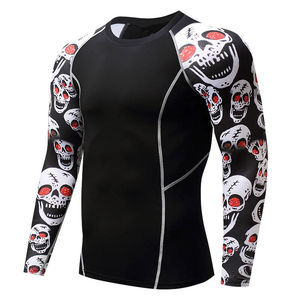 Vêtements de sport de meilleure qualité Nouveau design Rash Guard pour hommes Rash Guard pour hommes de haute qualité imprimé sublimé - Product Image 2