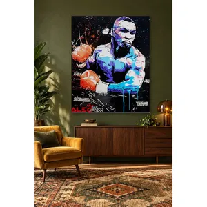 Impression sur toile Fida Paint Splatter Pop Art Boxer - Product Image 4