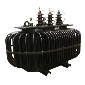 Unidad de Distribución de Energía Trifásica de 400kVA 500kVA, Montada en Poste, Sumergida en Aceite, de Uso Industrial para Exteriores - Product Image 3