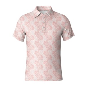 Polo de golf de rendimiento personalizado para hombre, OEM/ODM, transpirable, ligero, elástico, tela de 4 vías del proveedor de Vietnam - Product Image 1