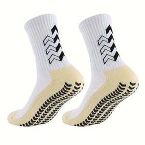 Chaussettes de sport de football de football antidérapantes confortables pour unisexe 2024 plus récent accepter les chaussettes de sport de conception de logo personnalisé - Product Image 2