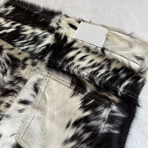 Premium Quality Factory Price Customized Logo Cowhide <b>Leather</b> <b>Pants</b> Fashion High Quality Custom <b>Men's</b> Heavyweight Casual <b>Pants</b> - Product Image 3