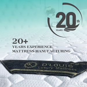 Matelas Eurotop haut de gamme en latex et mousse à mémoire de forme de 33 cm pour hôtels (vente en gros) - Product Image 4