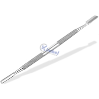 Kimbel – Repousse-cuticules professionnel en acier inoxydable de qualité chirurgicale, spatule à ongles double face réutilisable pour éliminer les peaux mortes