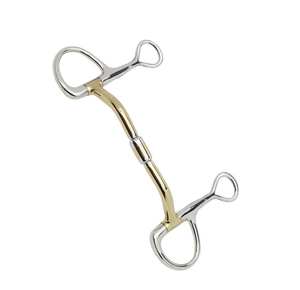 New Arrival Three Ring <b>Gag</b> Horse <b>Bit</b> Stainless Steel Copper Mouth Equestrian Riding Tack made by TARIQ MFG CO - Product Image 6