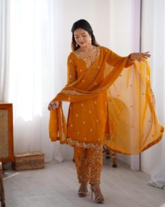 Nueva Colección de Salwar Kameez Serie SP con Diseño Elaborado para Bodas y Fiestas, Secado Rápido, Estilo Moderno para Todas las Temporadas - Product Image 2