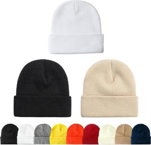 Gorro de Jacquard de lana 100% unisex, diseño de logotipo personalizado, gorro de invierno suave para playa y viajes, impresión Digital, marca OEM - Product Image 6