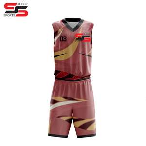 Uniforme de baloncesto de calidad Premium personalizado de tendencia superior poliéster sostenible ligero secado rápido uniformes de baloncesto OEM - Product Image 4