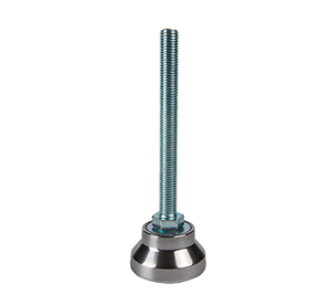 Pieds de nivellement en alliage d'aluminium robustes vis réglable (5/8 \ "* 150mm) métal Durable pour atelier extérieur salon hôpital - Product Image 1