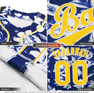 Camiseta Deportiva Sublimada Directo de Fábrica, Diseño Personalizado con Botones, Impresión Digital, Conjunto de Ropa Deportiva Personalizada de Béisbol - Product Image 3