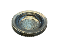 Assiette de luxe exclusive turque faite à la main en cuivre, métal antique doré, plateaux de service décoratifs sûrs, bol pour les fêtes