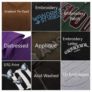 Wholesale Plain <b>Hoodies</b> for Printing Heavy Weight Washed Blank <b>Oversize</b> Drop Shoulder Cotton <b>Black</b> Custom <b>Hoodies</b> - Product Image 5