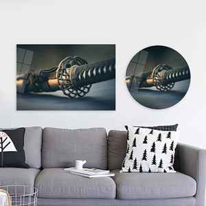 Impression sur toile Katana Photography : Décoration murale moderne, Art en verre trempé - Product Image 1