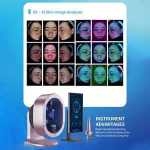 Desktop Intelligent Triple-camera 36MP <b>Skin</b> Analyzer EU Plug Commercial Use Moisture <b>Analysis</b> Facial - Product Image 5