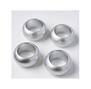 Servilleteros de lujo de plata antigua Diseño de bambú de metal para hoteles Restaurantes Bodas y fiestas-Precio de fábrica - Product Image 2