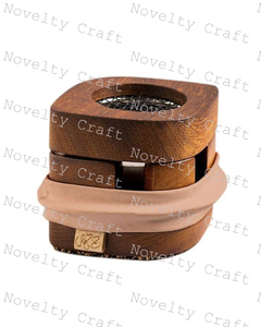 Ensemble de brûleurs d'encens arabes modernes Bakhoor en bois pour la décoration intérieure et les parfums tendance au Moyen-Orient - Product Image 6