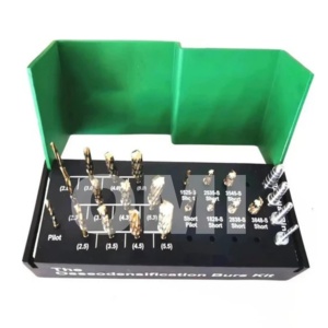 Fraise à osseodensification dentaire, kit d'implant dentaire, 24 pièces/ensemble, acier inoxydable, haute qualité, certifié CE, couleur personnalisée - Product Image 4