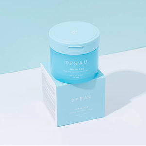 Almohadillas de algodón ecológicas para el cuidado de la piel coreana 2 en 1 DFRAU, almohadillas de tóner de algodón Natural gruesas y más grandes - Product Image 1