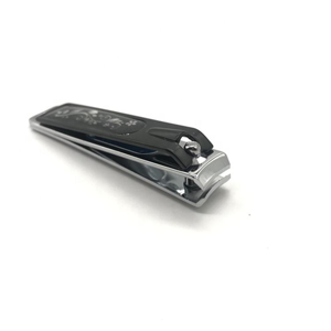 Coupe-ongles professionnel en acier inoxydable argenté, coupe-ongles de luxe personnalisé avec marque OEM, outil de manucure et de toilettage - Product Image 1