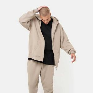 Sudadera con capucha de invierno para hombre con impresión personalizada Servicio OEM Material polar de algodón 100% de secado rápido - Product Image 3