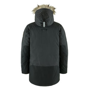 Parka polar cálida de invierno de fabricantes profesionales para hombre Chaqueta con capucha con relleno de algodón largo de talla grande - Product Image 2