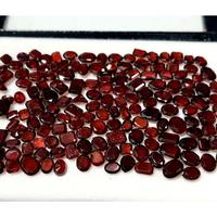 Pierres précieuses de grenat facetté naturel en vrac, grenat rouge de haute qualité, pierre facettée coupée en vrac pour la fabrication de bijoux