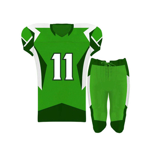 2025 nouveauté pantalon de Football personnalisé de haute qualité et maillot de Football américain Pro respirant à manches courtes nouveauté - Product Image 1