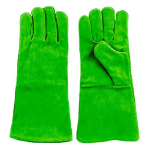 Promoción, venta al por mayor, guantes de seguridad de cuero de diseño personalizado, guantes de doble palma para el trabajo, protección de las manos - Product Image 5