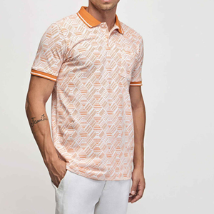 Polo pour homme en polyester 100 % premium, personnalisable par sublimation, fabriqué par un fabricant sur mesure pour une vente en gros mondiale. - Product Image 1