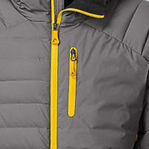 Chaquetas Acolchadas Personalizadas al por Mayor con Cuello Alto y Logotipo Frontal, Gruesas, Resistentes al Viento, Unisex, para Hombre - Product Image 3