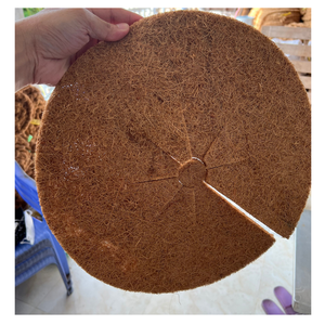 100% Disco de coco natural Mejora el cuidado de las plantas con cubiertas de disco de coco, disco de coco Mantiene el suelo húmedo mientras crea un aspecto de coco natural - Product Image 4