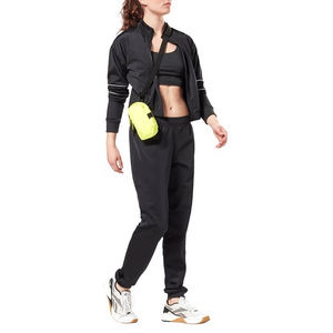 Meilleures ventes Ensemble de survêtement zippé 100% coton Vêtements d'hiver 2 pièces de style décontracté avec logo personnalisé Motif solide écologique - Product Image 3