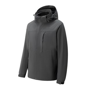 Chaqueta Impermeable con Calefacción para Hombre de Alto Rendimiento, Chaqueta de Invierno Cortavientos y Transpirable con Capucha Acolchada para Senderismo y Camping - Product Image 2