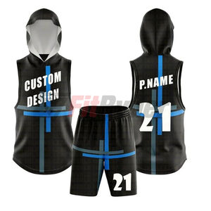 Uniforme de fútbol de bandera 7-on-7 personalizado con capucha Diseño transpirable completamente sublimado de secado rápido para equipos de fútbol americano - Product Image 4