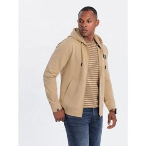 Sweat-shirt à capuche en coton épais surdimensionné pour homme, service OEM, personnalisé, avec poche, logo en relief, polaire de haute qualité - Product Image 2