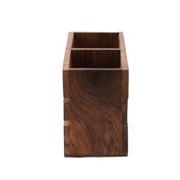 Groothandel Hoge Kwaliteit Vintage Verstelbare Houten Lepelhouder Keukenorganizer Multifunctioneel Ontwerp voor het Opbergen van Keukenhulpjes