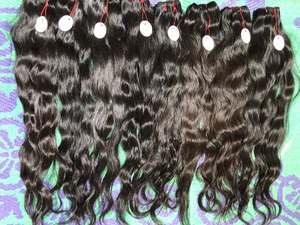 12a Cheveux humains indiens vierges Remy 100% bon marché, double trame, paquet - Product Image 4