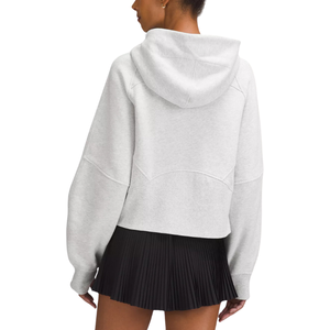 Women's Anti-Pilling Oversized Straight Shape Full-<b>Zipped</b> <b>Hooded</b> Breathable Knitted 300g Fabric Pockets All Winter Autumn Spring - Product Image 2