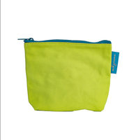 Priavte Pochette Monogrammée Western Mahjongg Turquoise Toile Cirée Carreaux Mahjong
