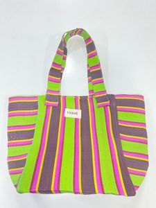 Large Eco-Friendly Recycled <b>Nylon</b> Reusable Zipper Top Shopping <b>Bags</b> Offset Printing Customized Design Made India Bulk Supply - Product Image 4